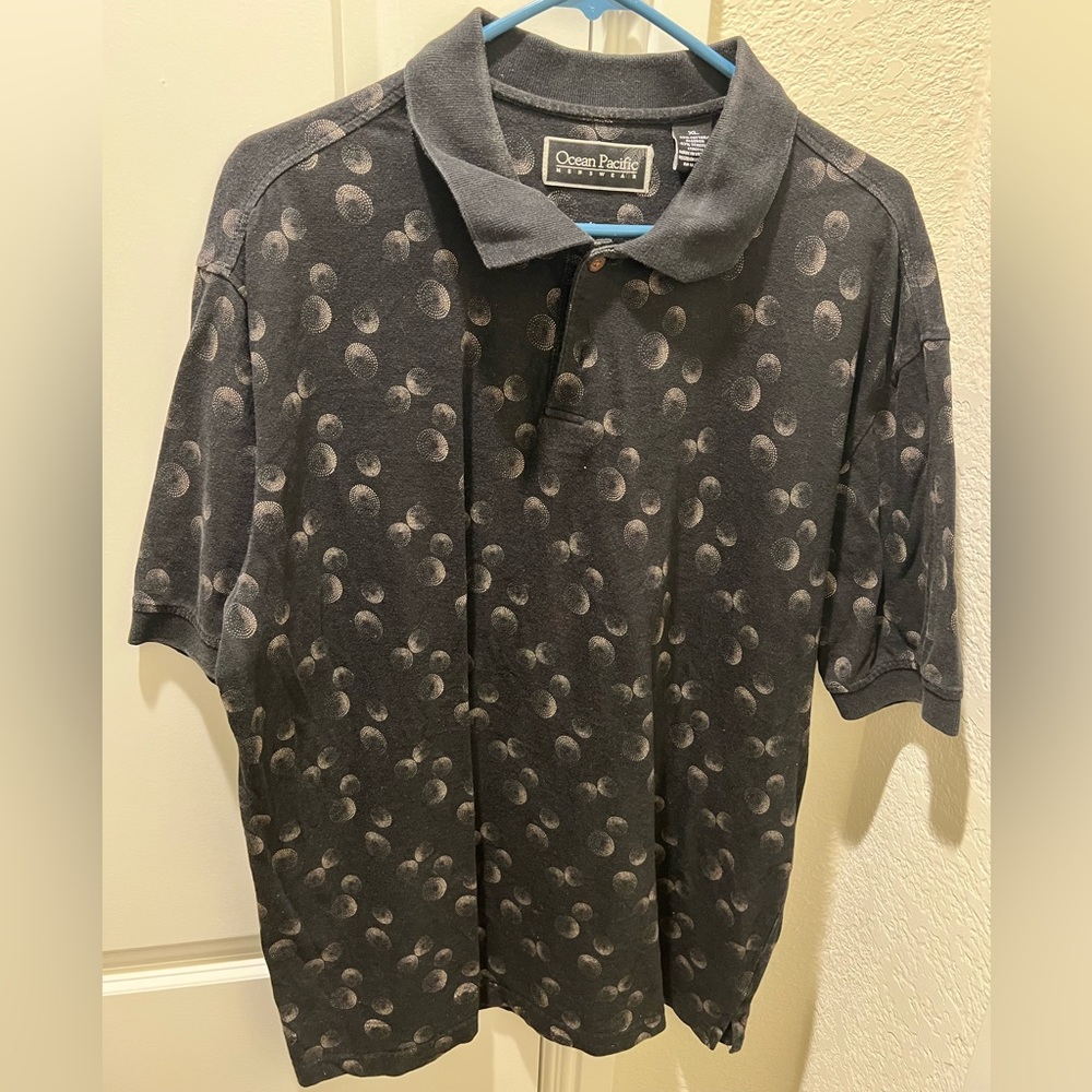 Vintage Ocean Pacific Men’s XL Golf Polo